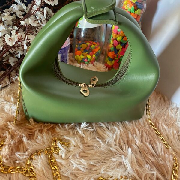 Olive Bloom Mini Tote - Image 2